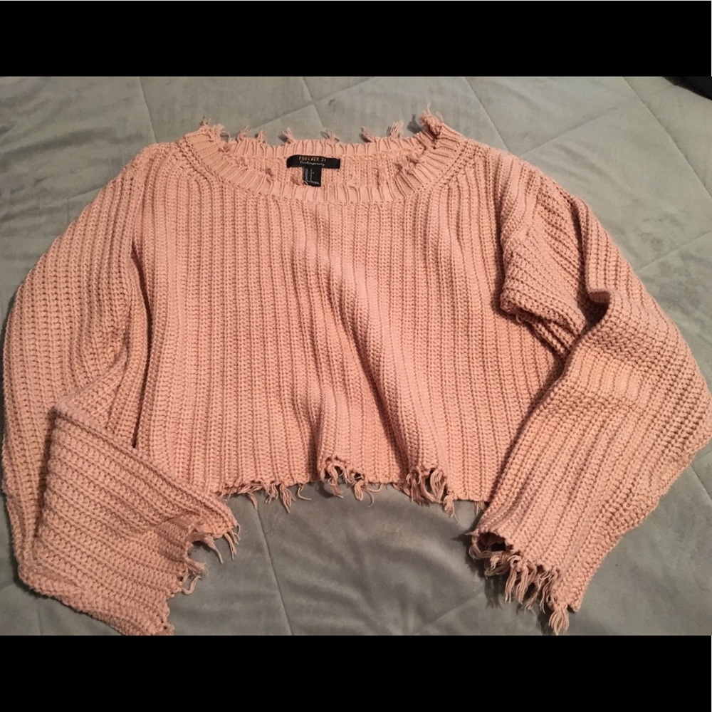Cropped sweater